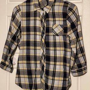 Plaid Buttondown Shirt